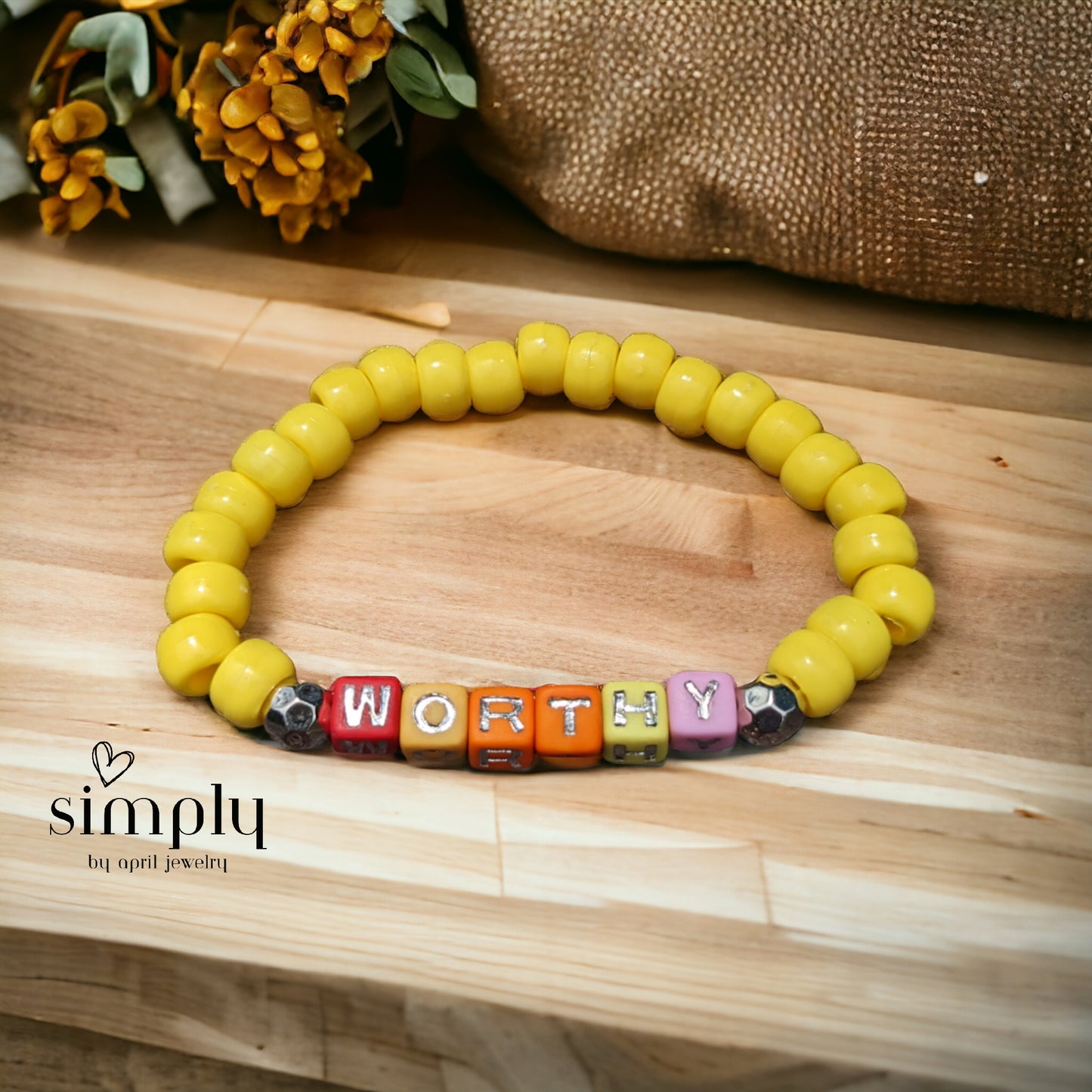 Pony Word Bracelets