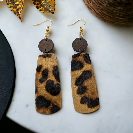 Leopard Earrings