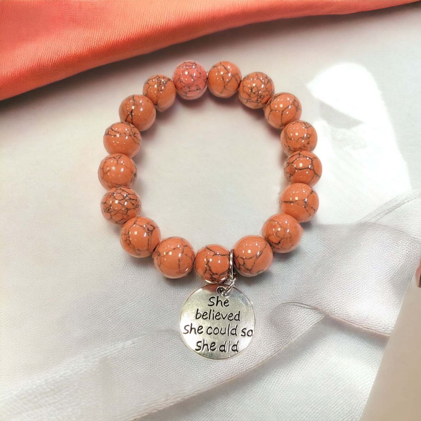 Serenity Glow Howlite Bracelet