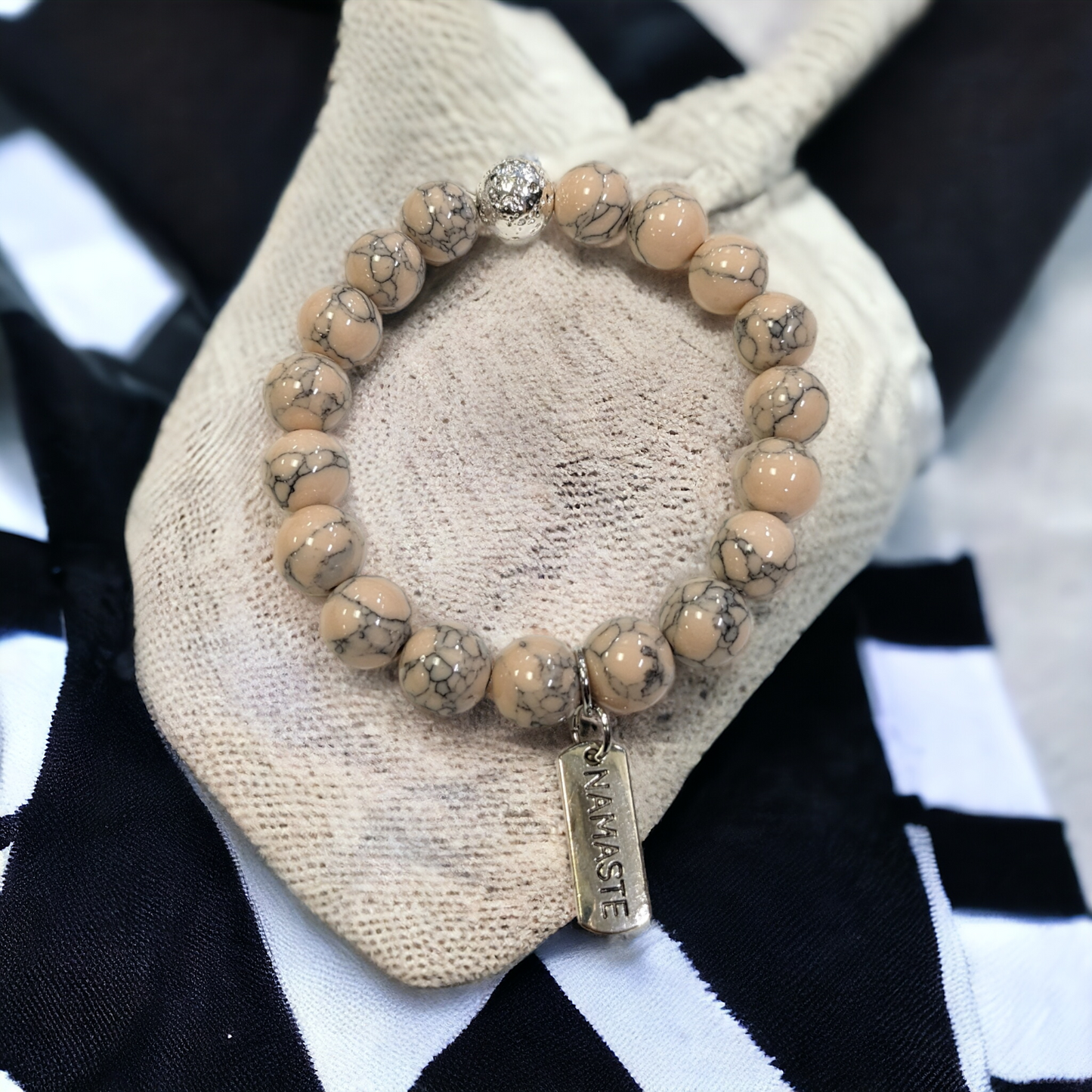 Serene Balance Howlite Bracelet