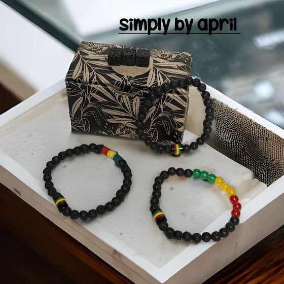 Black History Bracelets (6mm)