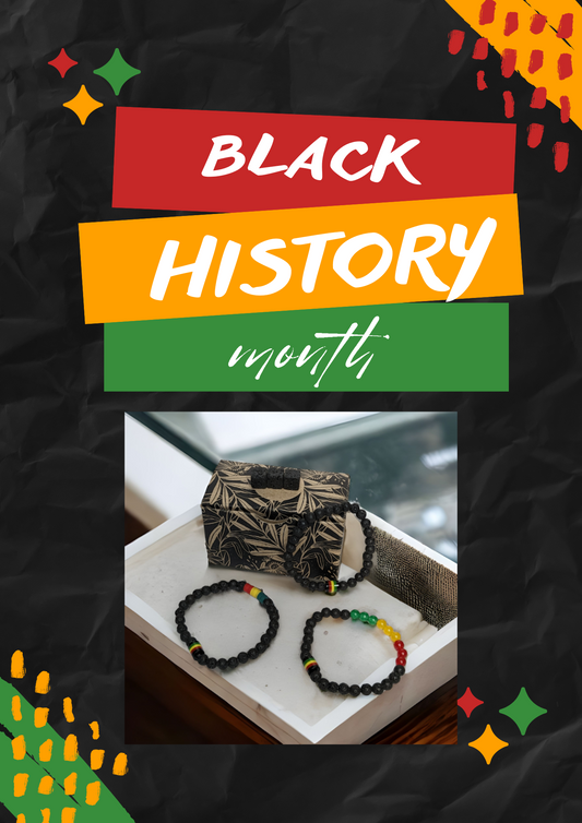 Black History Bracelets (6mm)